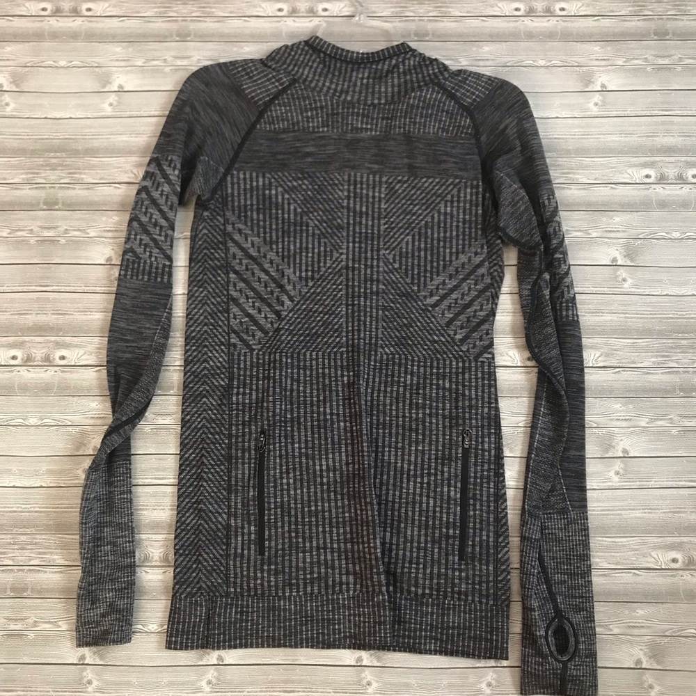 Lululemon Heathered Black Restless Pullover Hoodie